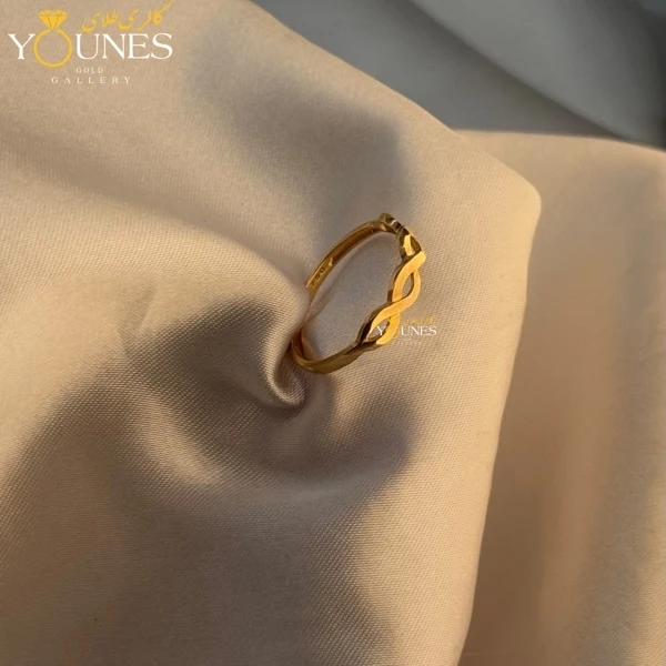 انگشتر طلا مینیمال کارتیر